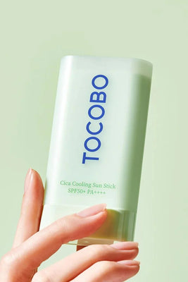 TOCOBO Cica Cooling Sun Stick SPF50 - Korean Sun Stick Pakistan | Portable Sunscreen | Beauty Elixir