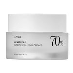 ANUA Heartleaf 70% Intense Calming Cream 50ml - Korean Sensitive Skin Moisturizer Pakistan | Soothing | Beauty Elixir - Image 1