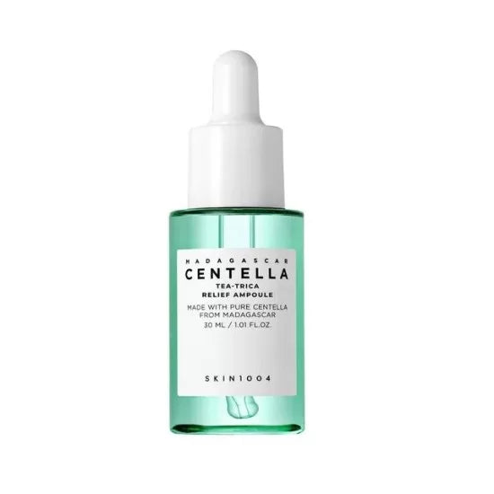 SKIN1004 Madagascar Centella Tea-Trica Relief Ampoule 100ml - Korean Acne Treatment Pakistan | Tea Tree | Beauty Elixir