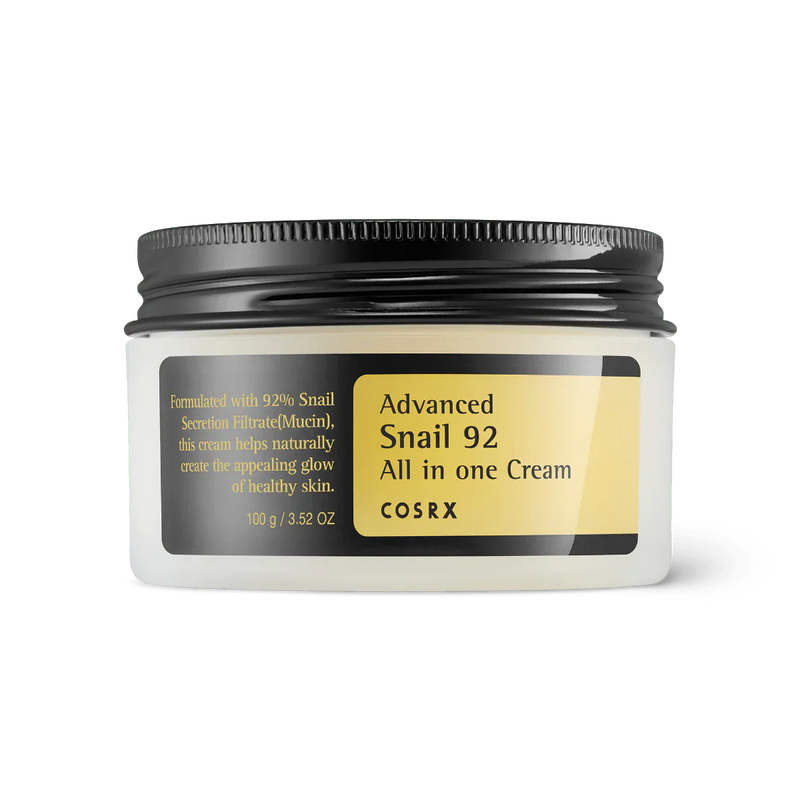 COSRX Snail 92 All In One Cream 100g – Korean Moisturizer Pakistan | Intense Repair & Hydration | Beauty Elixir